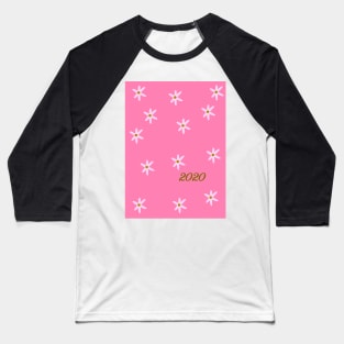 Floral 2020 pattern design Baseball T-Shirt